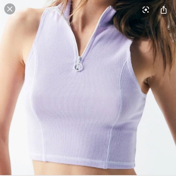 PacSun Tops - Pacsun Me to We lavender crop top